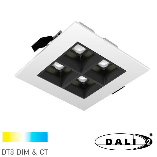 DALI DT8 LED-alasvalo tunable white